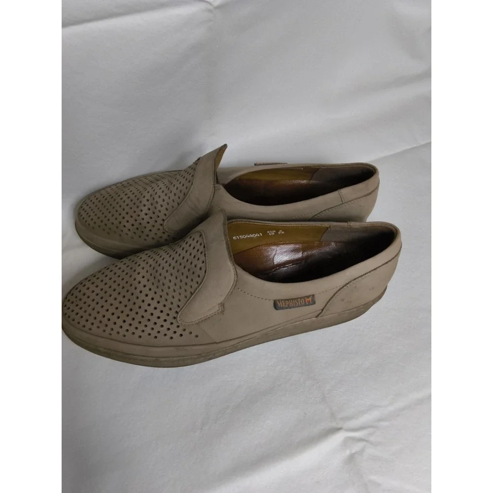 Mephisto Air Jet Perforated Leather Loafer Men's Size 9.5 US Style 615044041